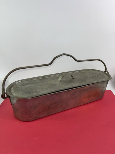 Antique fish poacher - fish,