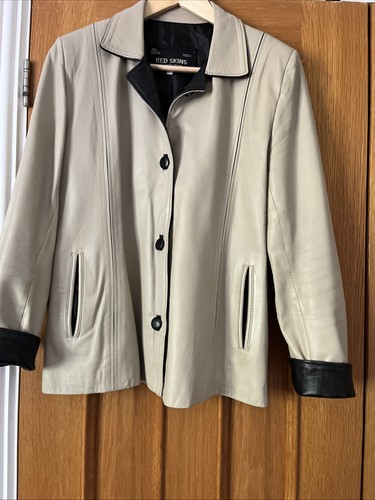 Redskins leather jacket - redskins, size