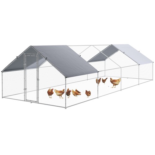 Metal chicken coop - coop,, walk-in