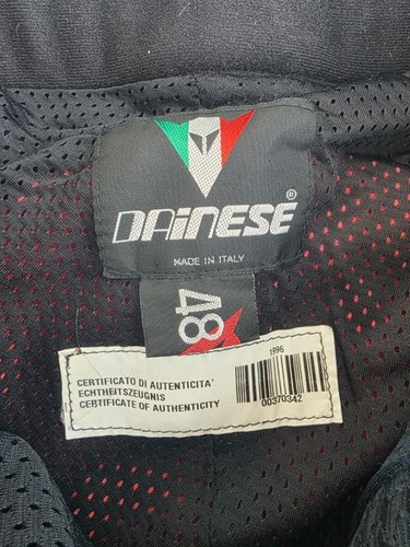 Vintage 1996 dainese leather - dainese,