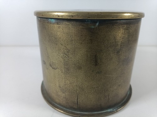 Trench art brass shell case - trench,