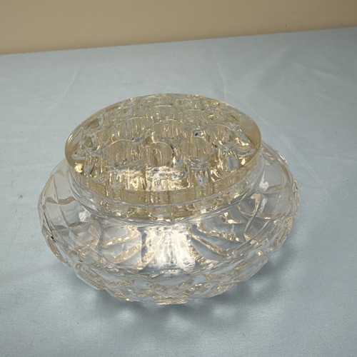 Vintage lead crystal cut glass - vintage,