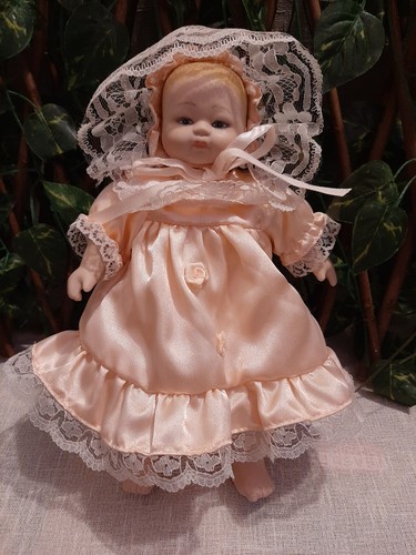 Vintage porcelain baby doll - vintage,