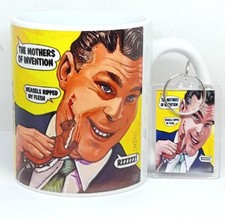 FRANK ZAPPA : ' WEASELS RIPPEDMY FLESH' AMAZING RETRO  11oz  MUG + FREE KEYRING