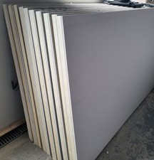 10 x 52.5mm EcoTherm Insulated Plasterboard 2400mm x 1200mm and 5 x UK Gypsum