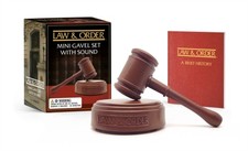 Law & Order: Mini Gavel Set with Sound by Chip Carter