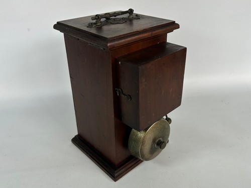 Vintage wooden bell box - vintage,