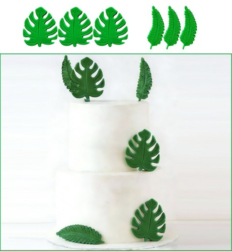 Palm leaf cake topper - palm,