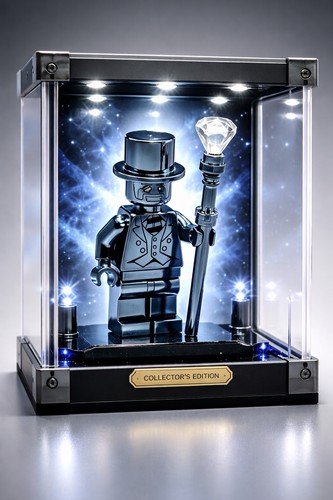Lego chrome plated - gold, mr
