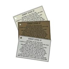 10 x Hangover Survival Kit TAGS Wedding Favours Hen/Stag Nights Party Gift