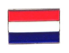 Netherlands Flag Metal Enamel Pin Badge Dutch Holland