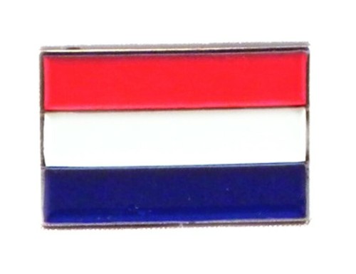 Netherlands flag metal enamel - metal,