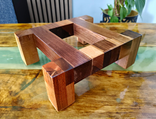 Walnut speaker stands - walnut,