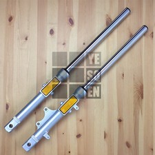 Fork Legs Yamaha YBR125 YBR 125 2007-2018 - Silver Front Forks Shocks Absorbers