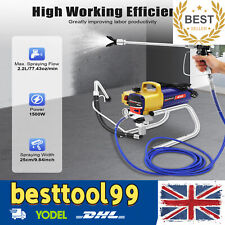 3000PSI Commercial Airless Paint Sprayer Electric Interior Wall Air Spray Gun