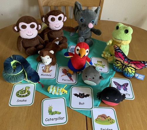 Monkey puzzle story sack - monkey,
