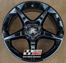 R366BG Swap VAUXHALL ASTRA ZAFIRA SRI XP 4X 18" PENTA GLOSS BLACK ALLOY WHEELS