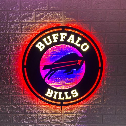 Buffalo bills round football - bills,