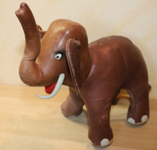 Leather Animal Elephant 1960s Design Vintage Mid Century (Omersa?)