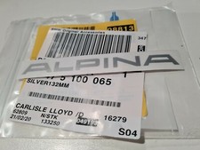 BMW Genuine Alpina Silver 132