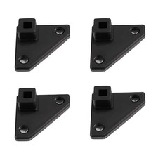 Gazebo Foot Brackets for 21x21mm Tube Tent Legs Pack of 4 for PopUp Canopy