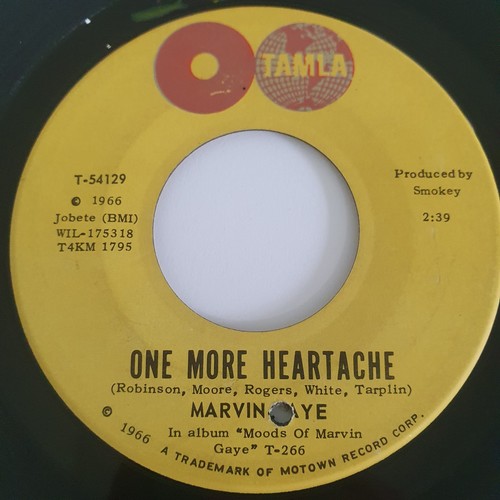 Marvin gaye one more - more, heartache