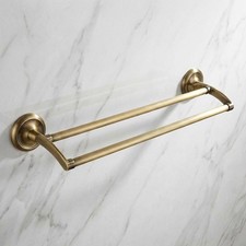 Double Towel Rail Rack Bar