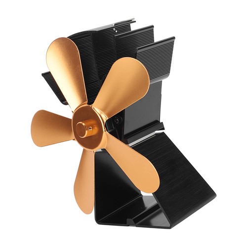 Heat powered stove fan - heat,