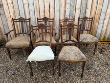 Set of 6 Edwardian Mahogany