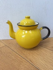 Vintage Retro Enamel One Pot
