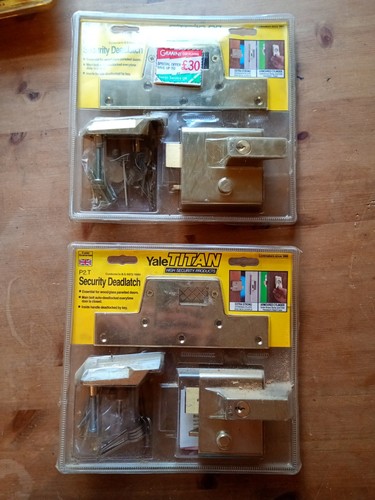 Yale door lock - door,