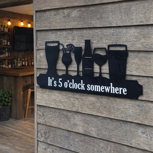 O clock somewhere - it's, 5