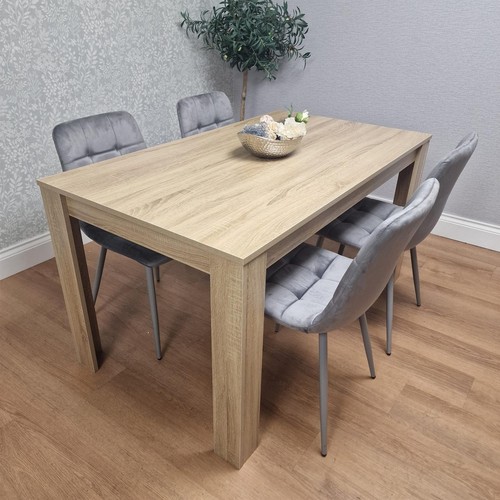 Oak effect dining - oak, table
