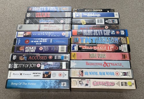 Vhs video bundle pre cert - vhs, pre-cert
