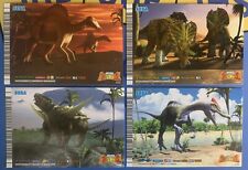 Sega Dinosaur King Arcade Postcard Cards Set of 4 - Mint and Rare