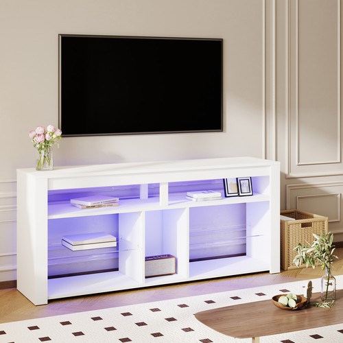 Led tall entertainment center - tall,