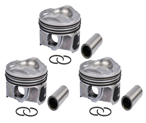 Pistons with rings for - 3,
