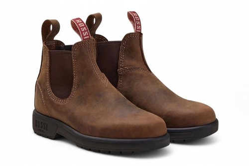 Rossi tan leather chelsea - leather,