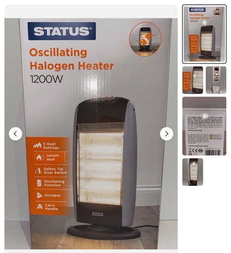 Status oscillating halogen - oscillating,