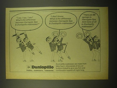 1966 dunlop dunlopillo - dunlop,