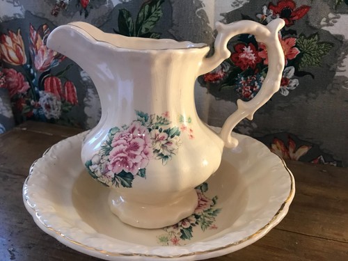 Pitcher and bowl set - , jug