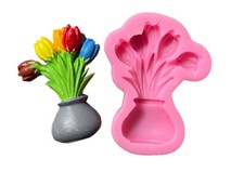 Flower vase Silicone Mould for
