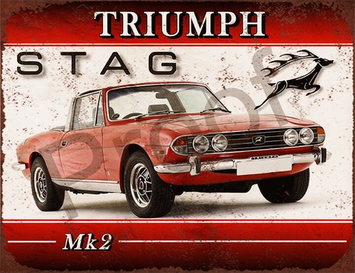 Triumph stag 1140 sign - triumph, #1140