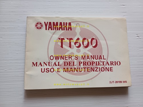 Yamaha 600 2jt - 600, 1986-87