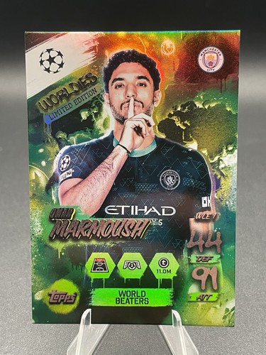 Worldies omar marmoush topps - worldies,