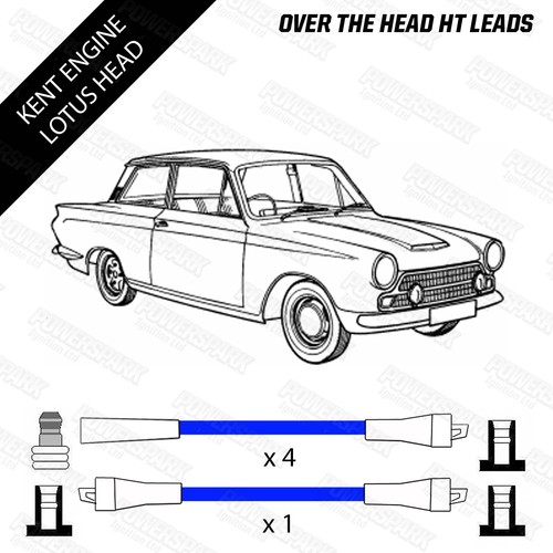 Lotus twin cam leads - twin, ht