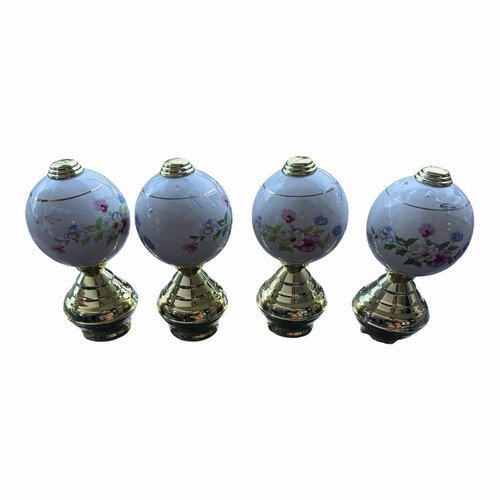 Vintage porcelain brass - &,