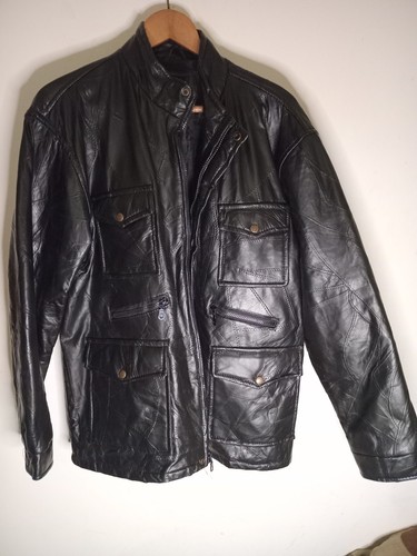 Men leather sheepskin flying - sheepskin,