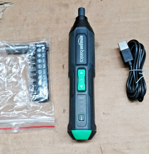 Cordless electric screwdriver - electric,