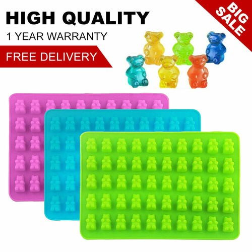 Mini bears silicone mould - bears,